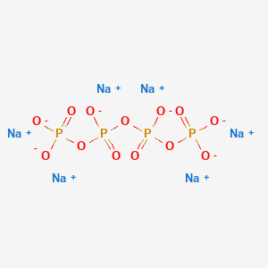 molecular formula Na6O13P4 B084610 六钠四磷酸盐 CAS No. 14986-84-6