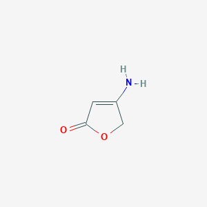 molecular formula C4H5NO2 B8461029 4-amino-5H-furan-2-one 