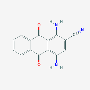 1,4-Diamino-9,10-dioxo-9,10-dihydroanthracene-2-carbonitrile