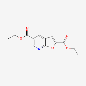 Furo[2,3-b]pyridine-2,5-dicarboxylic acid,diethyl ester