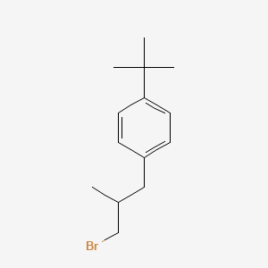 3-(p-Tert.butyl-phenyl)-2-methyl-propyl bromide