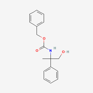 Benzyl 1-hydroxy-2-phenylpropan-2-ylcarbamate