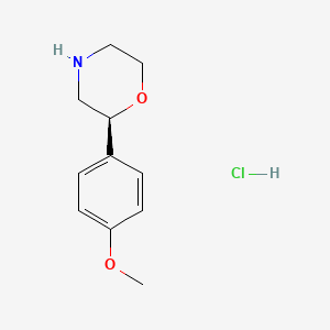 (S)-2-(4-methoxyphenyl)morpholine hydrochloride