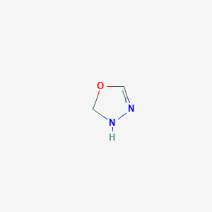 molecular formula C2H4N2O B8461923 2,3-Dihydro-1,3,4-oxadiazole 