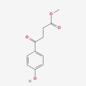 molecular formula C11H12O4 B8461973 Methyl 4-oxo-4-(4-hydroxyphenyl)butanoate CAS No. 39560-32-2