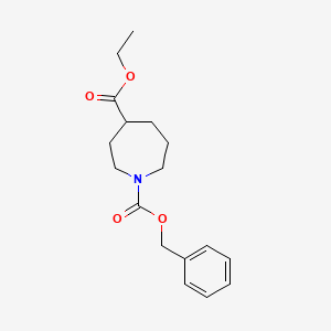 1-Benzyl 4-ethyl azepane-1,4-dicarboxylate