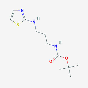 [3-(2-Thiazolylamino)propyl]-carbamic acid 1,1-dimethylethyl ester