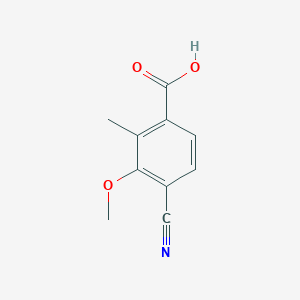 4-Cyano-2-methyl-3-(methyloxy)benzoic acid
