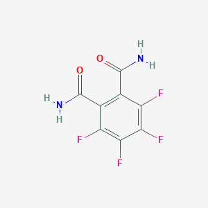 molecular formula C8H4F4N2O2 B084621 3,4,5,6-Tetrafluorobenzene-1,2-dicarboxamide CAS No. 13719-84-1
