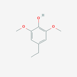 molecular formula C10H14O3 B084622 4-Ethyl-2,6-dimethoxyphenol CAS No. 14059-92-8