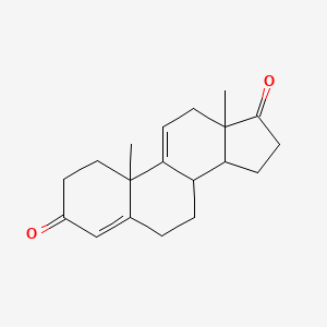 molecular formula C19H24O2 B8462211 Androst-4,9(11)-dien-3,17-dione 