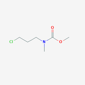 molecular formula C6H12ClNO2 B8462246 Methyl(3-chloropropyl)methylcarbamate 