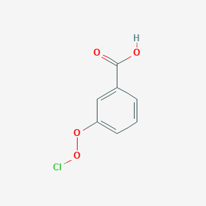 molecular formula C7H5ClO4 B8462268 3-(Chloroperoxy)benzoic acid 