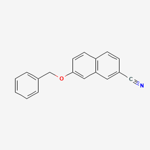 7-(Benzyloxy)naphthalene-2-carbonitrile