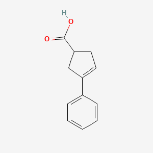 3-Phenyl-3-cyclopentenecarboxylic acid