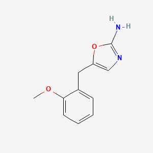 5-(2-Methoxy-benzyl)-oxazol-2-ylamine
