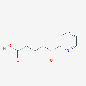 molecular formula C10H11NO3 B084627 5-Oxo-5-pyridin-2-ylpentanoic acid CAS No. 13672-84-9