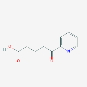 molecular formula C10H11NO3 B084627 Ácido 5-oxo-5-piridin-2-ilpentanoico CAS No. 13672-84-9