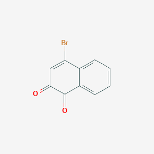 molecular formula C10H5BrO2 B8462761 4-Bromo-[1,2]naphthoquinone 
