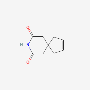 molecular formula C9H11NO2 B8462824 8-Azaspiro[4.5]dec-2-ene-7,9-dione 