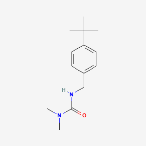 molecular formula C14H22N2O B8462849 3-(4-tert-Butylbenzyl)-1,1-dimethylurea 