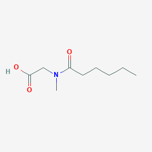 N-hexanoyl-N-methylglycine