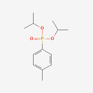 molecular formula C13H21O3P B8462992 Dipropan-2-yl (4-methylphenyl)phosphonate CAS No. 20677-08-1