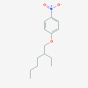 molecular formula C14H21NO3 B8463074 1-[(2-Ethylhexyl)oxy]-4-nitrobenzene CAS No. 174493-50-6
