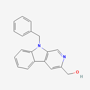 molecular formula C19H16N2O B8463229 9-Benzyl-3-hydroxymethyl-beta-carboline CAS No. 799821-65-1