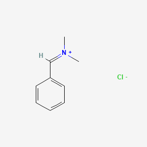 Methanaminium, N-methyl-N-(phenylmethylene)-, chloride