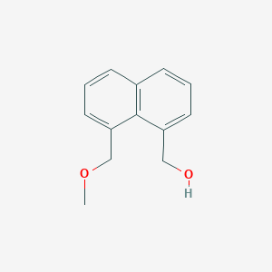[8-(Methoxymethyl)naphthalen-1-yl]methanol