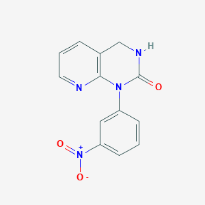 1-(3-Nitrophenyl)-3,4-dihydropyrido[2,3-d]pyrimidin-2(1H)-one