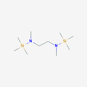 molecular formula C10H28N2Si2 B8463446 1,2-Ethanediamine, N,N'-dimethyl-N,N'-bis(trimethylsilyl)- CAS No. 1821-97-2