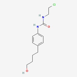 N-(2-Chloroethyl)-N'-[4-(4-hydroxybutyl)phenyl]urea