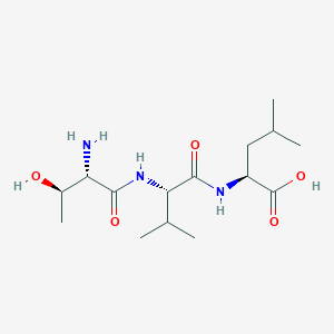 molecular formula C15H29N3O5 B8463541 Thr-Val-Leu 