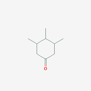 molecular formula C9H16O B8463665 3,4,5-Trimethylcyclohexanone 