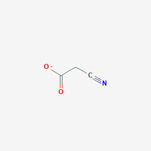 molecular formula C3H2NO2- B8463686 Cyanoacetate 