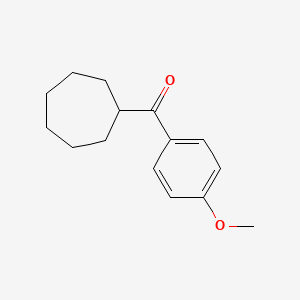 Cycloheptyl(4-methoxyphenyl)methanone