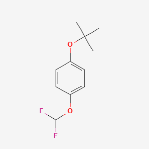 B8463823 1-tert-Butoxy-4-(difluoromethoxy)benzene CAS No. 87789-46-6