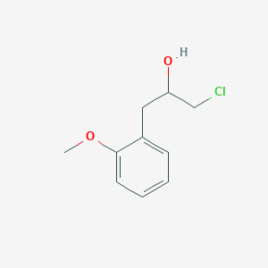 molecular formula C10H13ClO2 B8463915 1-(2-Methoxyphenyl)-3-chloro-2-propanol 