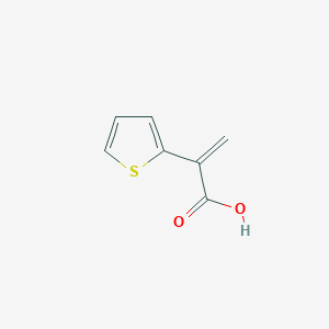 molecular formula C7H6O2S B8463982 2-Thienyl acrylic acid 