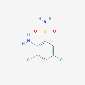 2-Amino-3,5-dichlorobenzenesulfonamide