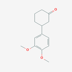 3-(3,4-Dimethoxyphenyl)cyclohexanone