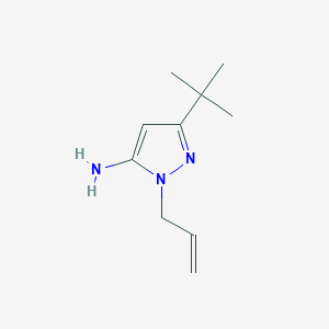 1-allyl-3-tert-butyl-1H-pyrazol-5-amine