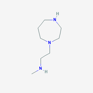 B8464265 N-(2-methylaminoethyl)homopiperazine CAS No. 157341-36-1