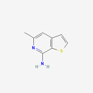5-Methylthieno[2,3-c]pyridin-7-amine