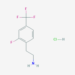 2-(2-Fluoro-4-trifluoromethyl-phenyl)-ethylamine hydrochloride