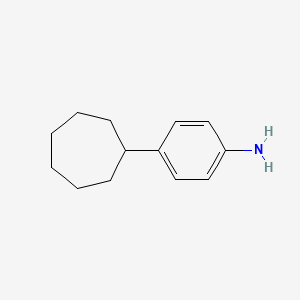 4-Cycloheptylaniline
