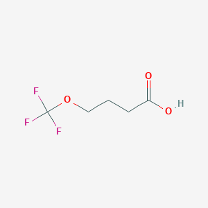 molecular formula C5H7F3O3 B8465012 4-(Trifluoromethoxy)butanoic acid 