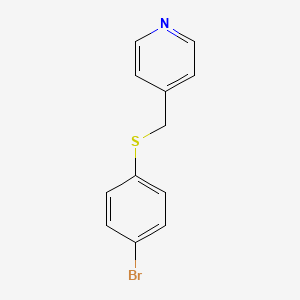 4-(4-Bromo-phenylsulfanylmethyl)pyridine